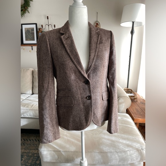 J.Crew Classic Wool Tweed Schoolboy Blazer - Picture 3 of 10